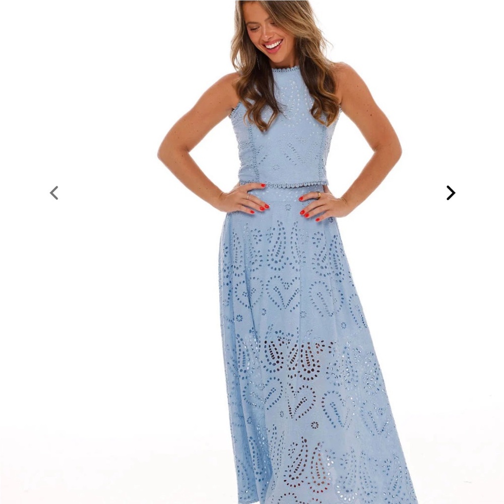 Cocolilly Blue Sleeveless Dress